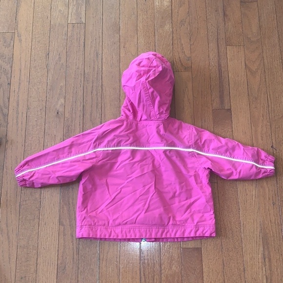 Hanna Andersson Pink and Blue Retro Style Winter Snow Jacket Size 80 (18-24M) - Picture 6 of 12